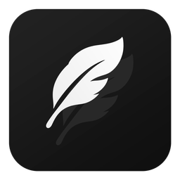 Feather icon